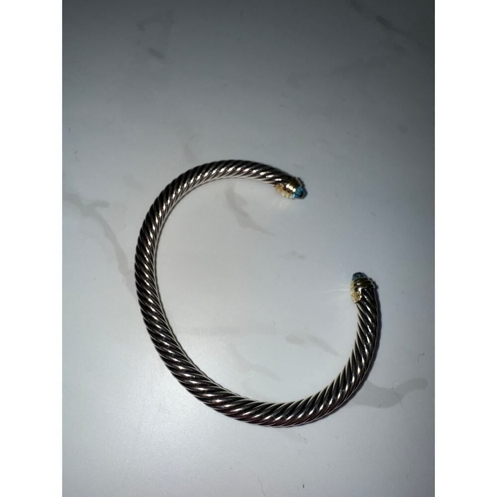 David Yurman Sterling Silver with Gold Accents Bracelet
